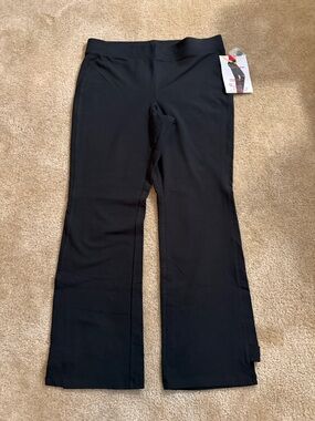 Women with Control Black Bootcut Leggings